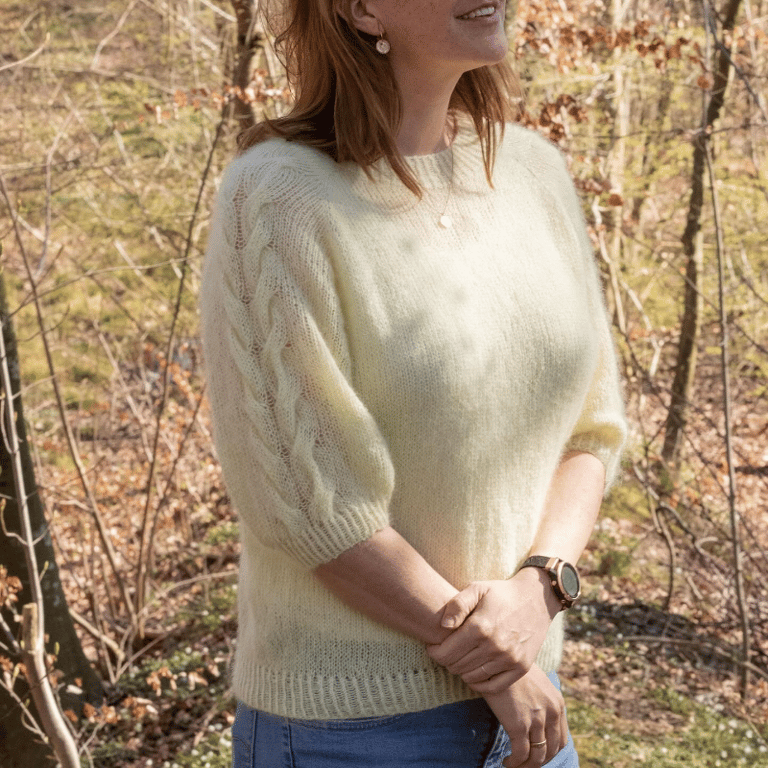 Twist a sleeve SUMMER- Strikkeopskrift (dansk PDF)