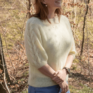 Twist a sleeve SUMMER- Strikkeopskrift (dansk PDF) – produktbillede