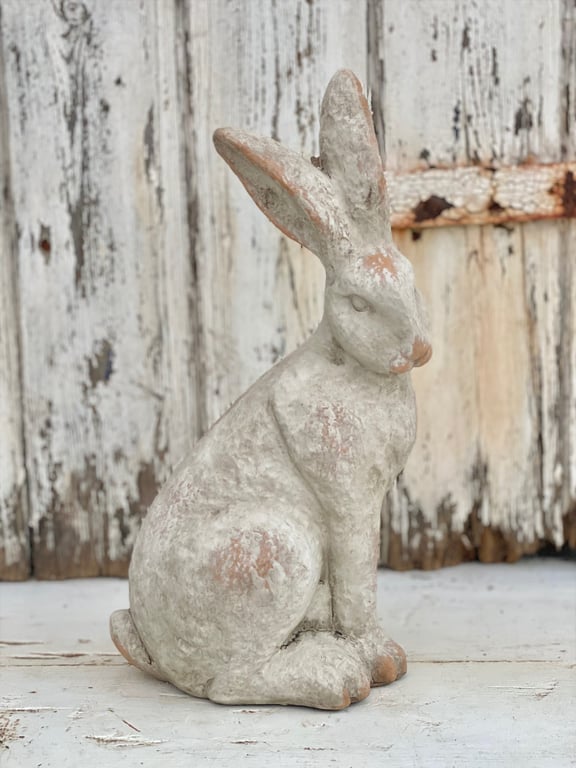 Påske hare - creme farvet. billede 2