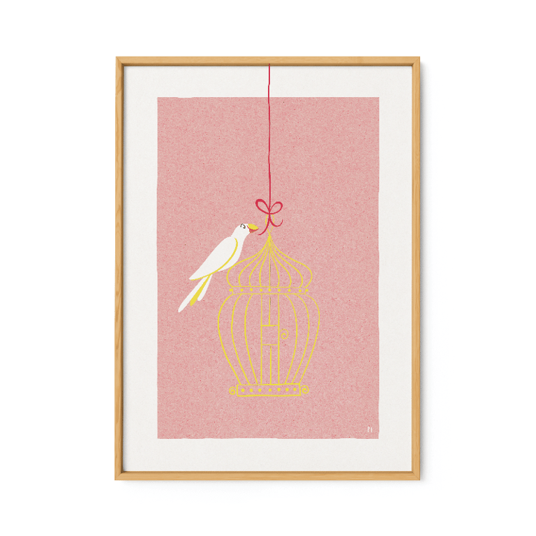 Fri fugl – plakat billede 2