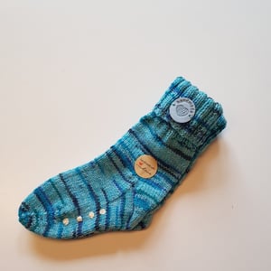 Skridsikre uldsokker størrelse 26-27 – produktbillede