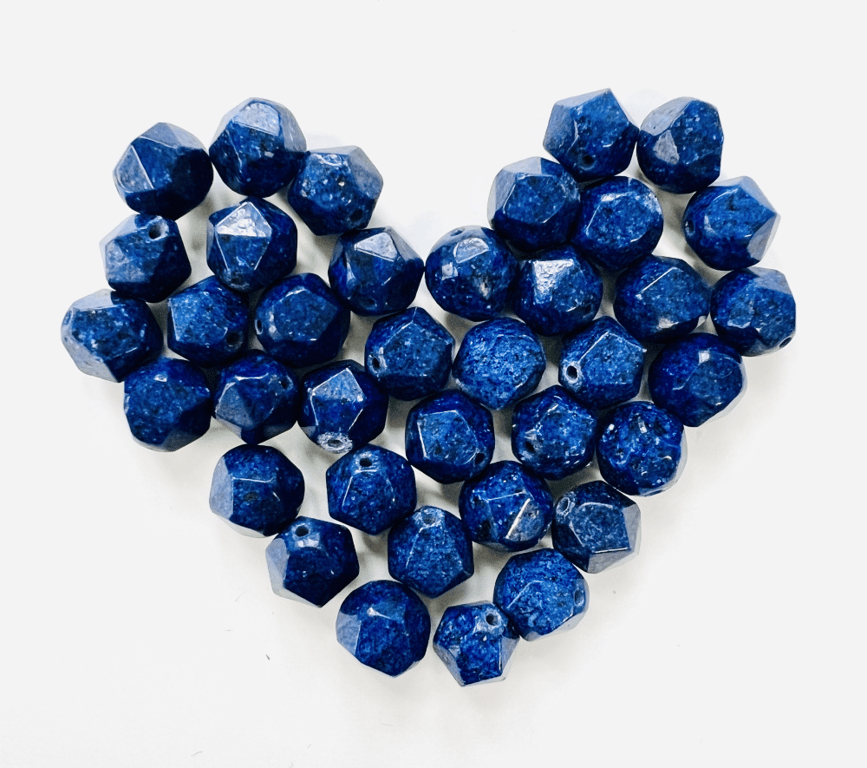 Lapis Lazuli star Cut- vedhæng billede 3