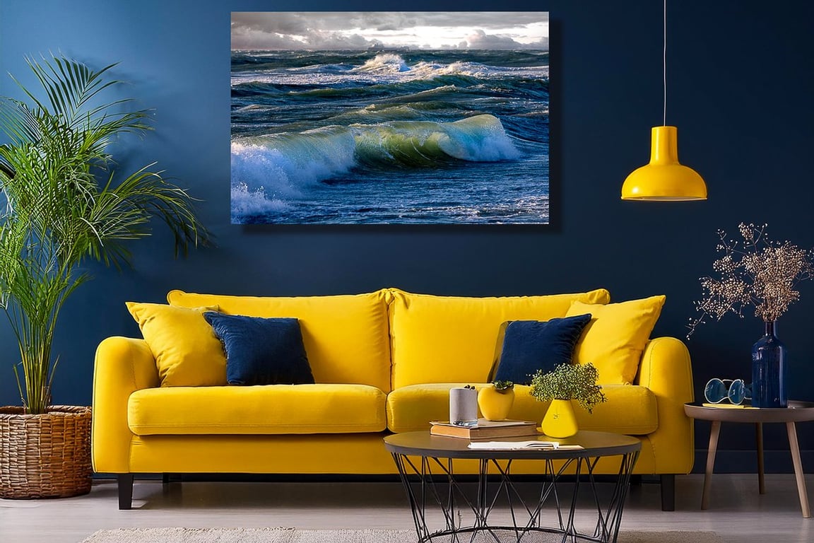 Bølgen - en stormende sommerdag ved Gammel Skagen billede 2