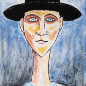 Mand med hat – produktbillede