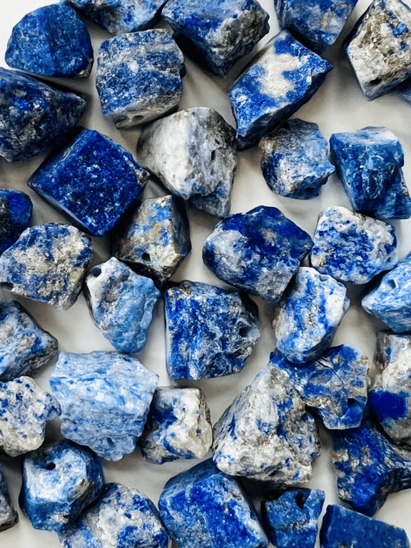 Lapis Lazuli RAW- vedhæng billede 3