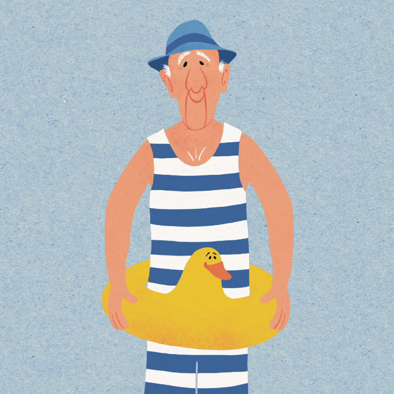 Badeænder – plakat billede 4