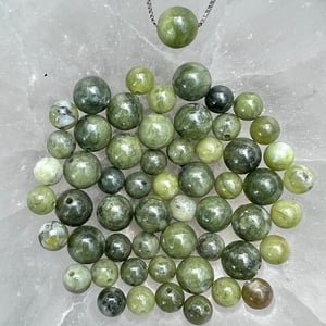 Grøn Jade- vedhæng – produktbillede