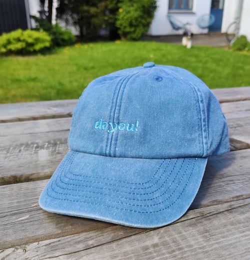 do you! STATEMENT!, Low profil Vintage Cap, Light Blue (3)