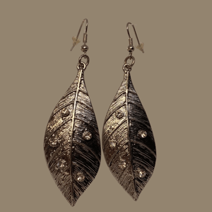 Hvide Øreringe – produktbillede