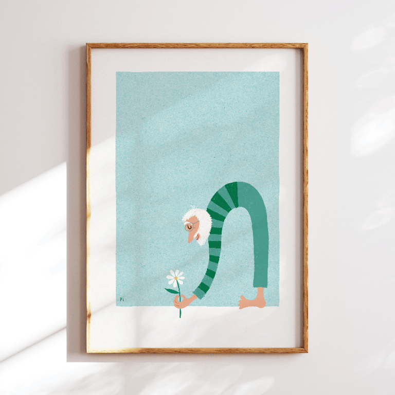 Blomsterpluk – plakat billede 3