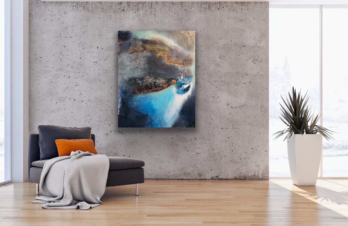 “In the ocean” 100x80cm 