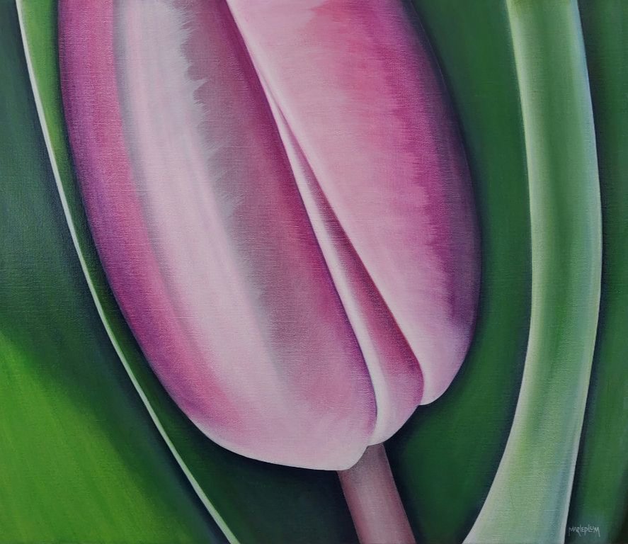 Vær modtagelig © 60x70cm billede 4