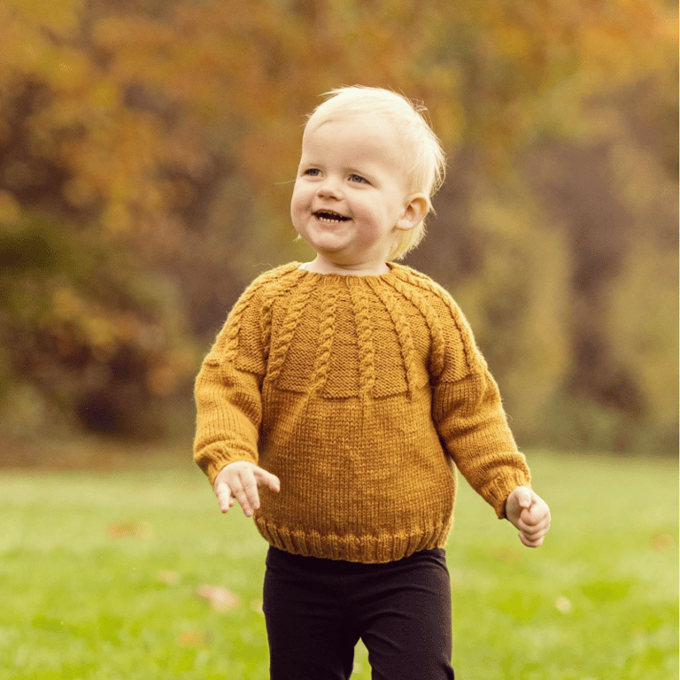 Its a knit sweater - Børn -Strikkeopskrift (dansk PDF)