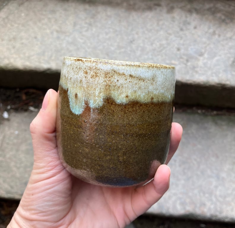 Hånddrejet kop billede 4