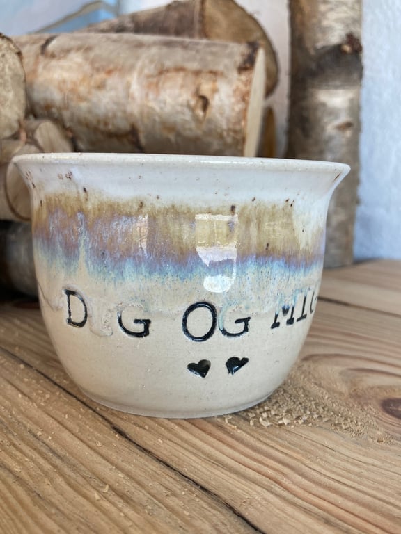 “Dig og mig” drejet kop