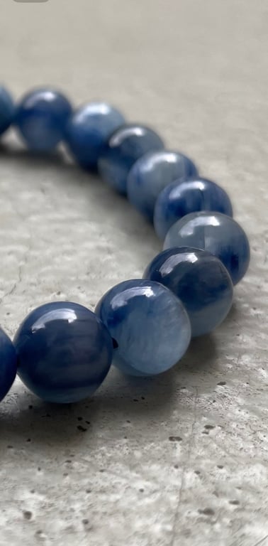 Blå Kyanit - Kvalitet AA billede 2