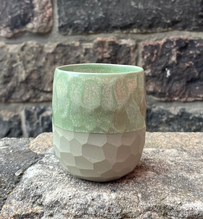 Facetskåret unika kop billede 3