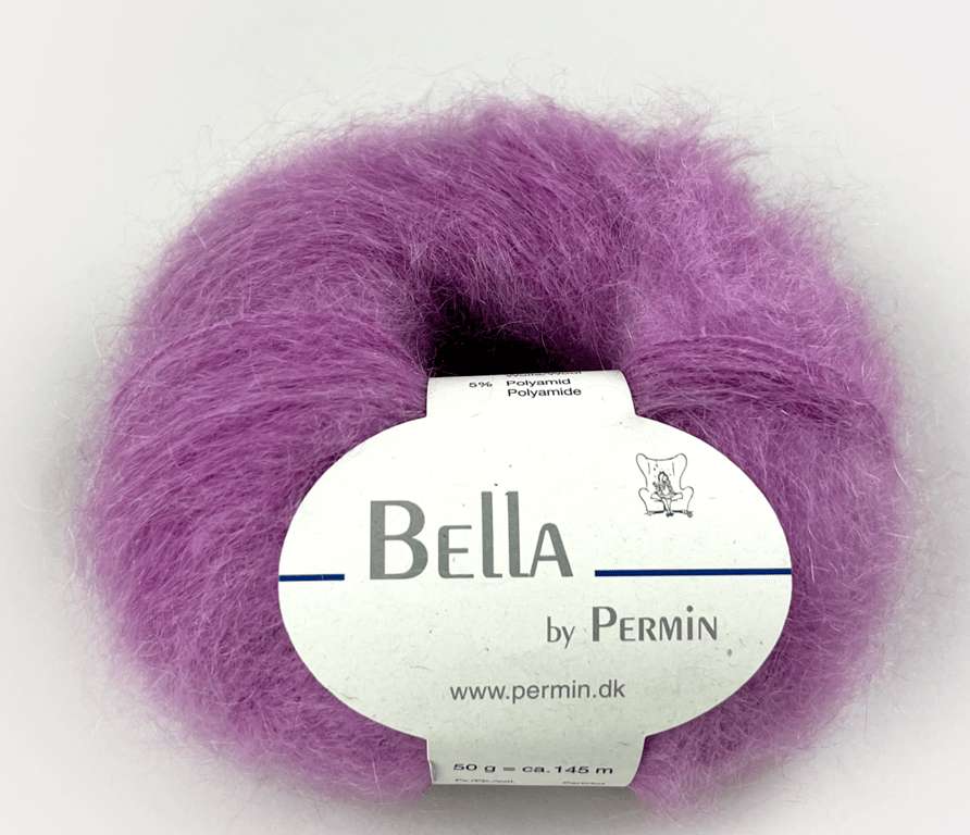 Kit: Florlet raglandbluse på store pinde i Bella color by Permin (14)