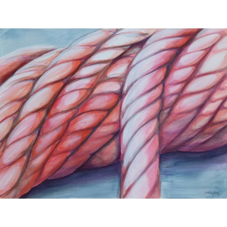 Håndlavet © 57x75cm