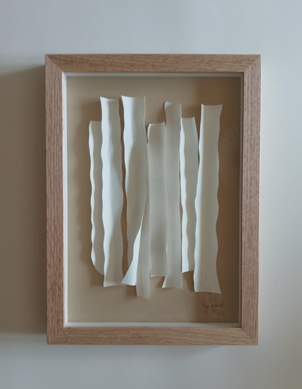 A4, papirværk, Indrammet  (5)