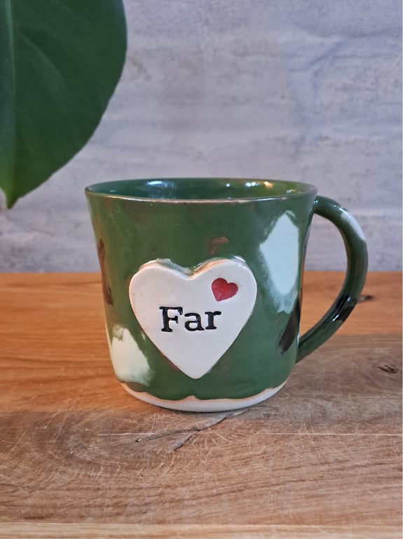 Farkoppen kan indeholde 350 ml. 