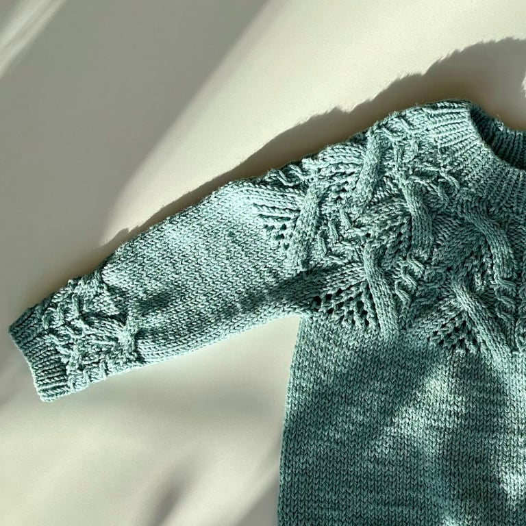 Mossi Sweater Kids - Strikkeopskrift PDF Dansk billede 4