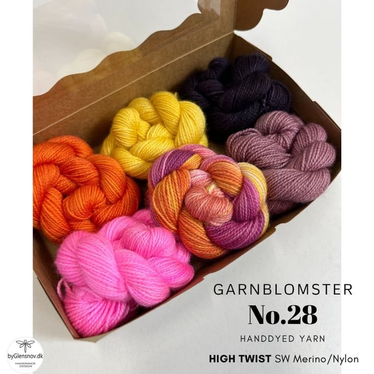 Garnblomster HIGH TWIST no. 28