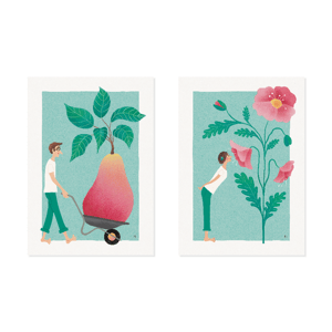 Havefolk – plakatserie  – produktbillede