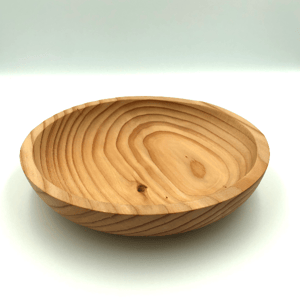 Tallerken - dyb - træ – produktbillede