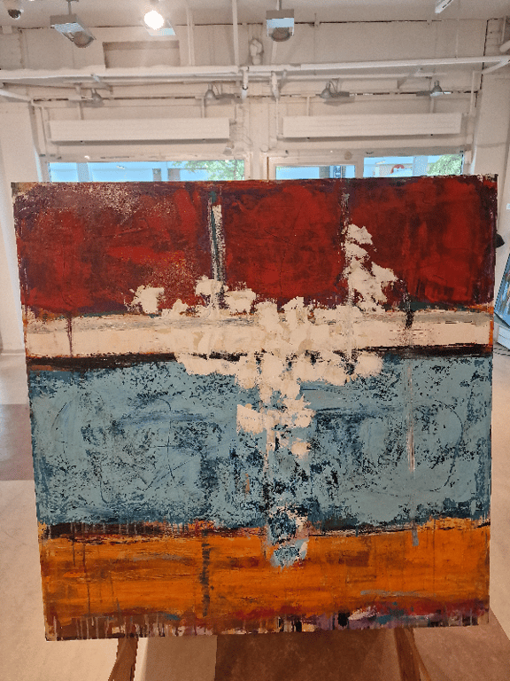 #1240  100x100 cm SOLD billede 5