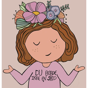 Plakat: Du burde ikke en skid Rosa – produktbillede