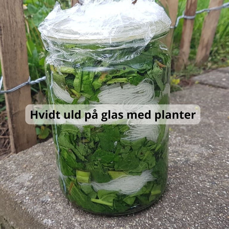 Solfarvning af garn billede 5