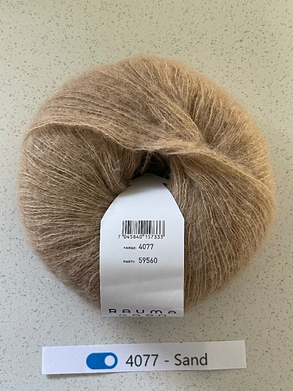 Garn: Alpaca Silk garn ngl. á 25 g (4)