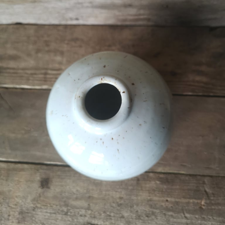 Kugle vase H: 14 cm. x B: 14 cm.  billede 2