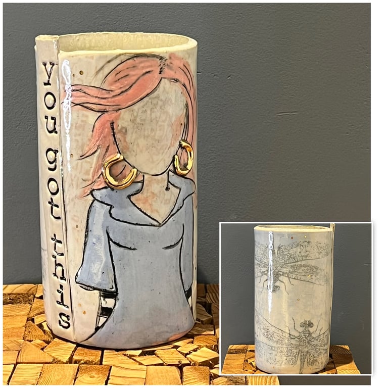 Dejlige Damer vase