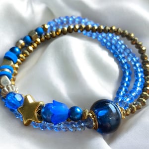 Blåt Armbånd – produktbillede