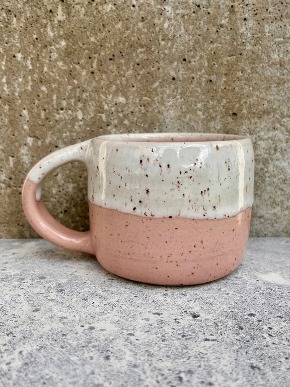 Lyserød mama krus. 300 ml. H: 7 cm billede 3