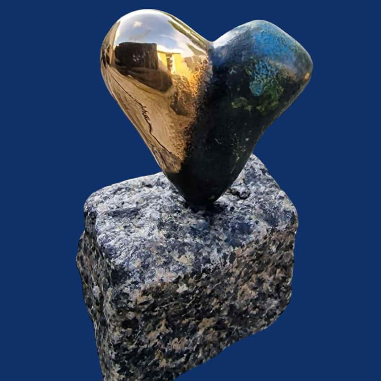 Be Funky Hjerteskulptur