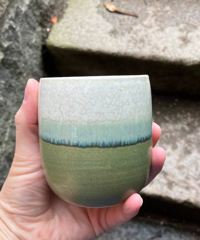 Hånddrejet kop billede 3