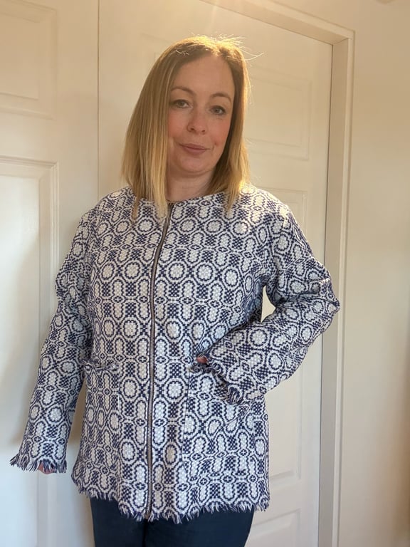 Jakke - Blå - Unika  billede 2