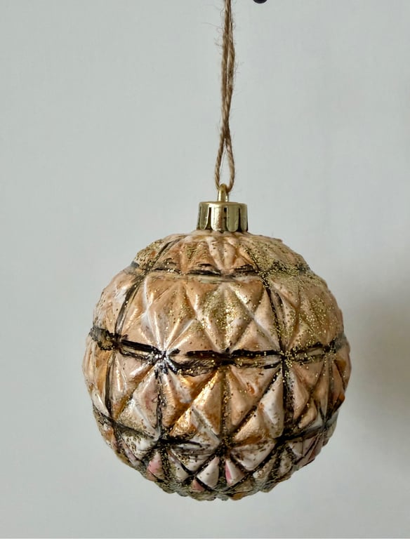 Kunst julekugle 24