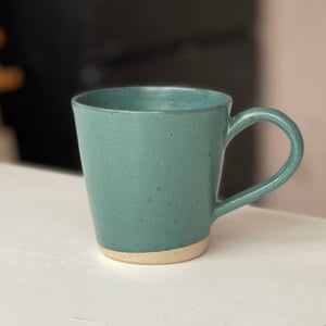 Krus m/hank, petrolgrøn – produktbillede