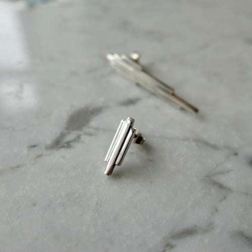 Lulu small ørering sølv