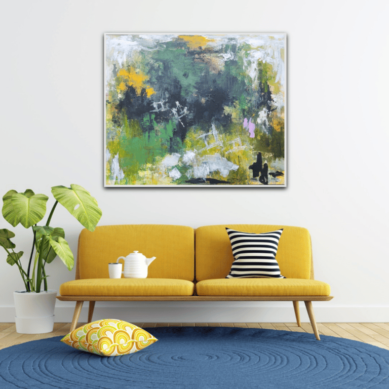 Light Of The Enchanted Forest (100x120) billede 3