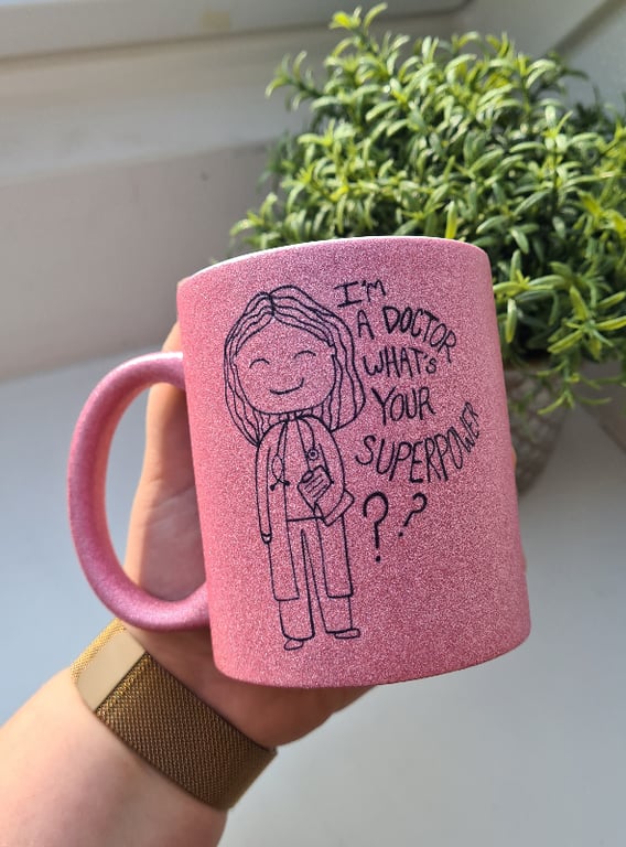 Krus:  I'm a doctor what's your superpower Pink Glimmer