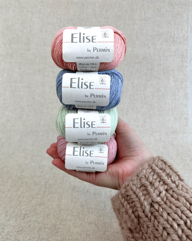 Kit: Cardigan trøje med blondekant 