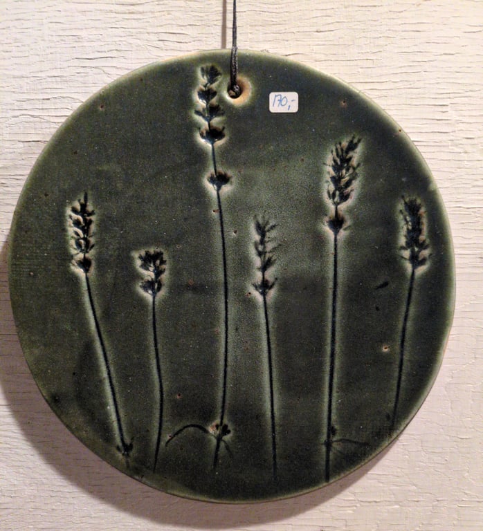 Stor platte med lavendel 
