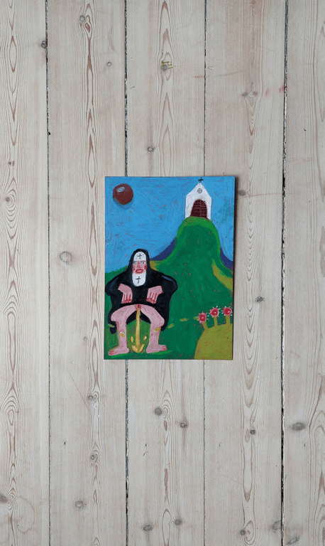 You cannot pee in the house of god 