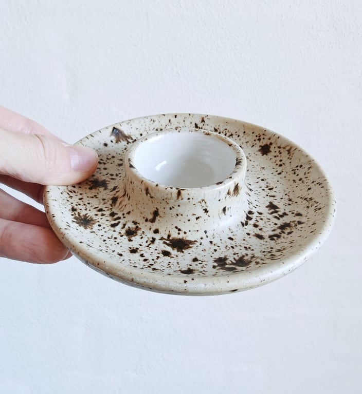 ÆGGEBÆGER SAND / BEIGE billede 2