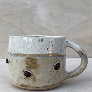 Kaffebønne kop. 440 ml. H: 8 cm – produktbillede